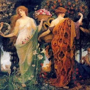 0 0 0 0 0 a a b b crane, walter masque of the four seasons 1905 09 oil c