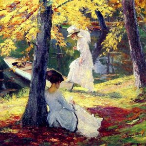 0 0 0 0 a a Autumn sun edward cucuel 1875 1954