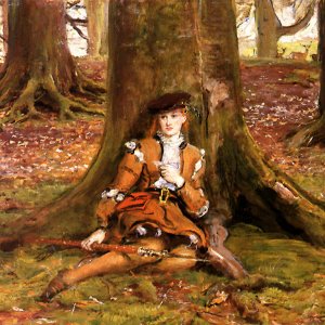 0 0 0 0 a a a b b john everett millais rosalind in the forest 1868 oil c 2