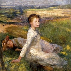 0 0 0 0 a a b b clausen, george summer in the fields