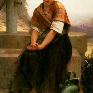 0 0 0 0 0 a a b b Bouguereau, WA the broken pitcher