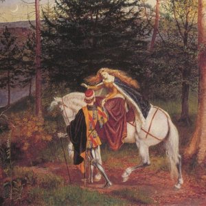 0 0 0 0 a a Crane, walter la beller dame sans merci 1865 oil c