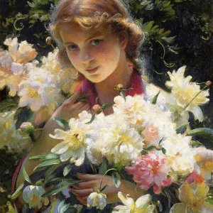 0 0 0 0 a a b b charles courtney curran peonies 1915