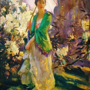 0 0 0 a a archibald george barnes the parasol
