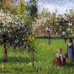 0 0 0 0 a a Apple blossoms eragny c pissarro
