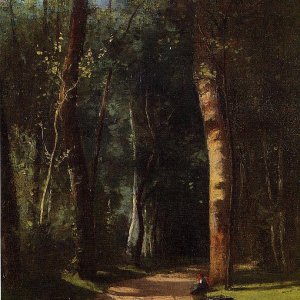 0 0 0 a a b b camille pissarro in the woods