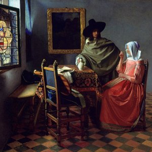0 0 0 0 a a b b jan vermeer the glass of wine 1658 1661