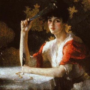 0 0 0 0 a a b b benson, frank weston red and gold 1915
