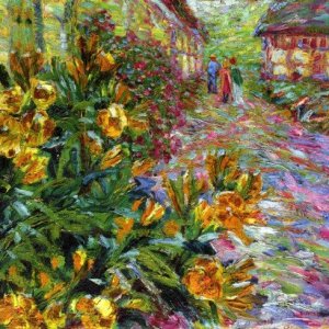 emile nolde yellow flowering shrub