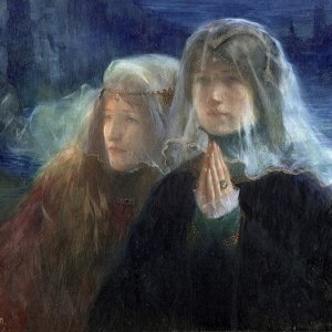 lucien victor guirand de schevola the veiled women 1901