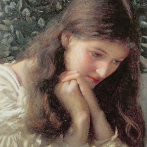 idle tears edward robert hughes 1851 1941