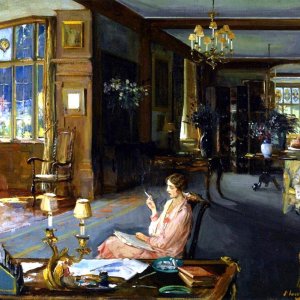 afternoon escape john lavery