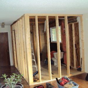 New bathroom I was putting in