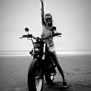 weekend beach bw.jpg