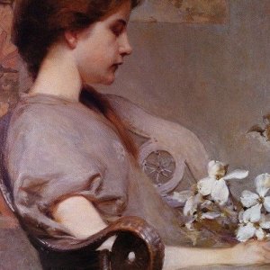 albert herter young woman with dogwood 1891.jpg
