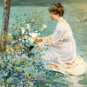 picking flowers laura knight 1912.jpg