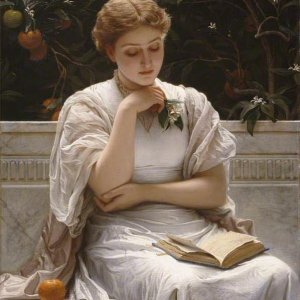 in the orangery charles edward perugini.jpg