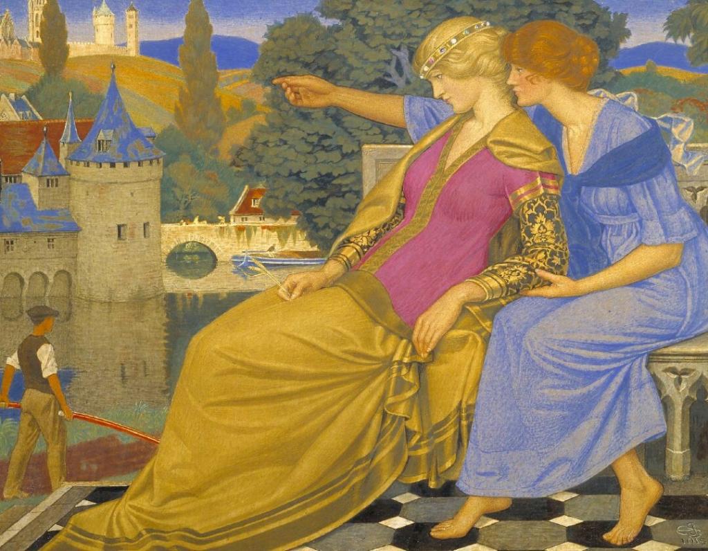 0 0 0 0 0 a a b b belgium supported by hope joseph edward southall tempura on canvas 1918
