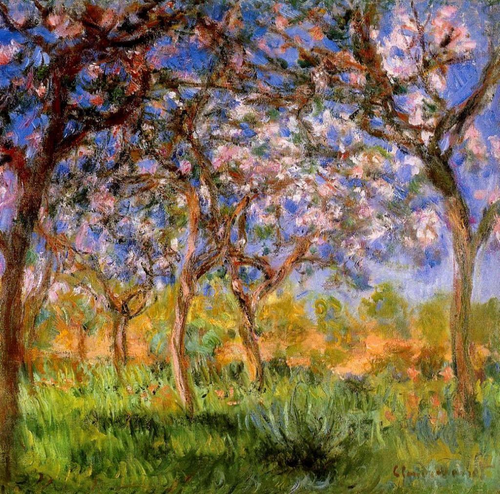 0 0 0 0 a a a b b claude monet giverny in springtime