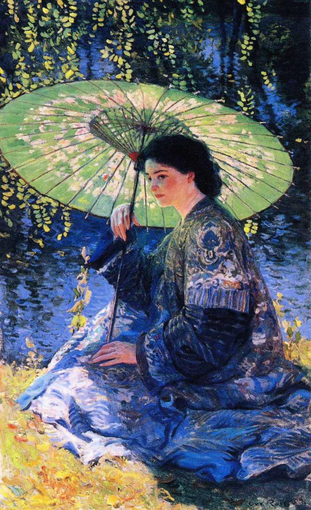 0 0 0 0 a a a  b b guy rose the green parasol 1911