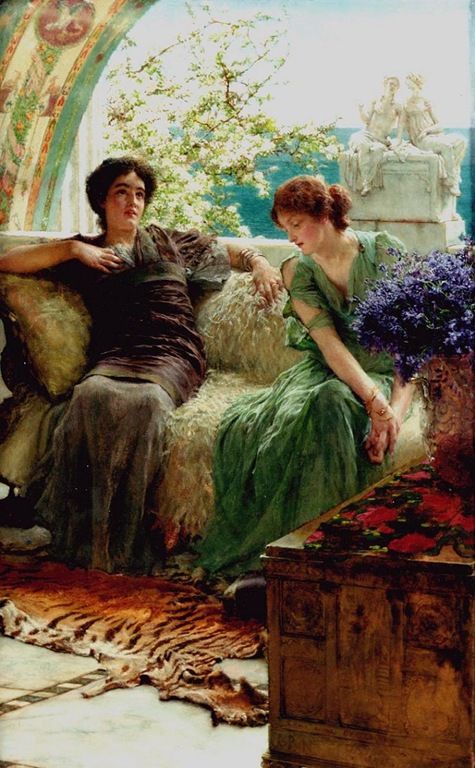 0 0 0 0 a a alma tadema, lawrence unwelcom confidence