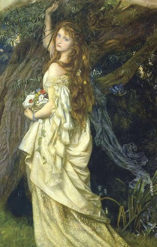 0 0 0 0 a a Arthur hughes ophelia 1865 oil c