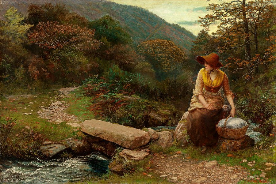 0 0 0 0 a a Arthur hughes the foostep