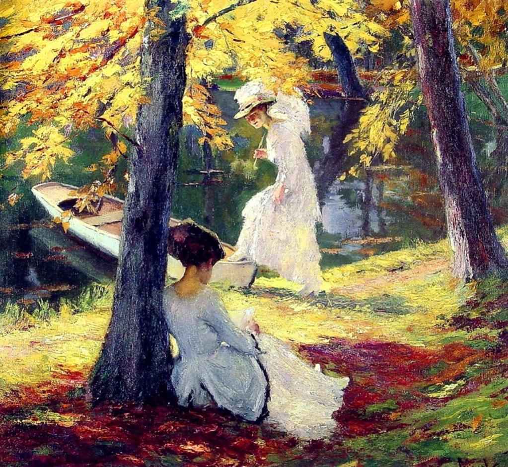 0 0 0 0 a a Autumn sun edward cucuel 1875 1954