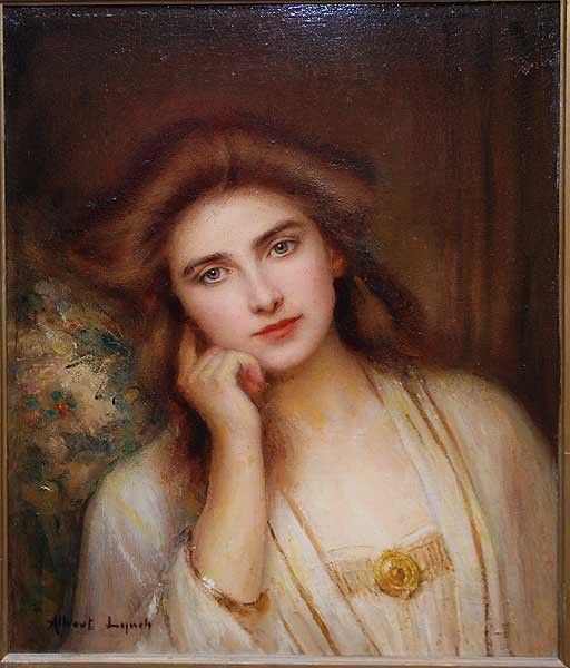 0 0 0 0 a a b b albert lynch portrait of a young beauty