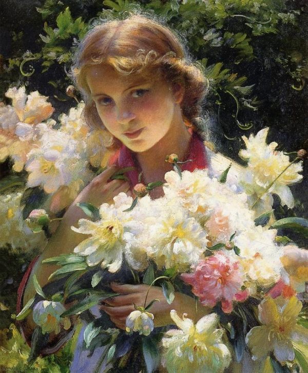 0 0 0 0 a a b b charles courtney curran peonies 1915