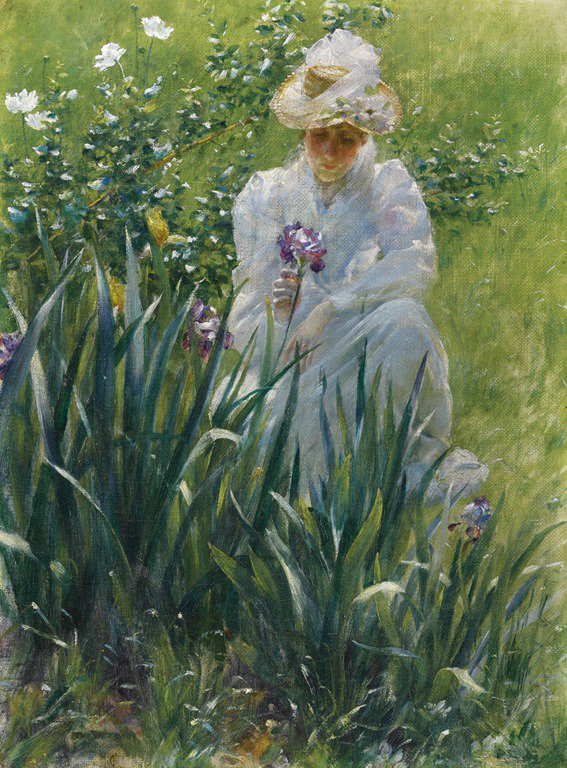 0 0 0 0 a a b b charles courtney curran the Iris