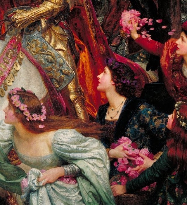 0 0 0 0 a a b b dicksee, frank the two crowns detail 1900