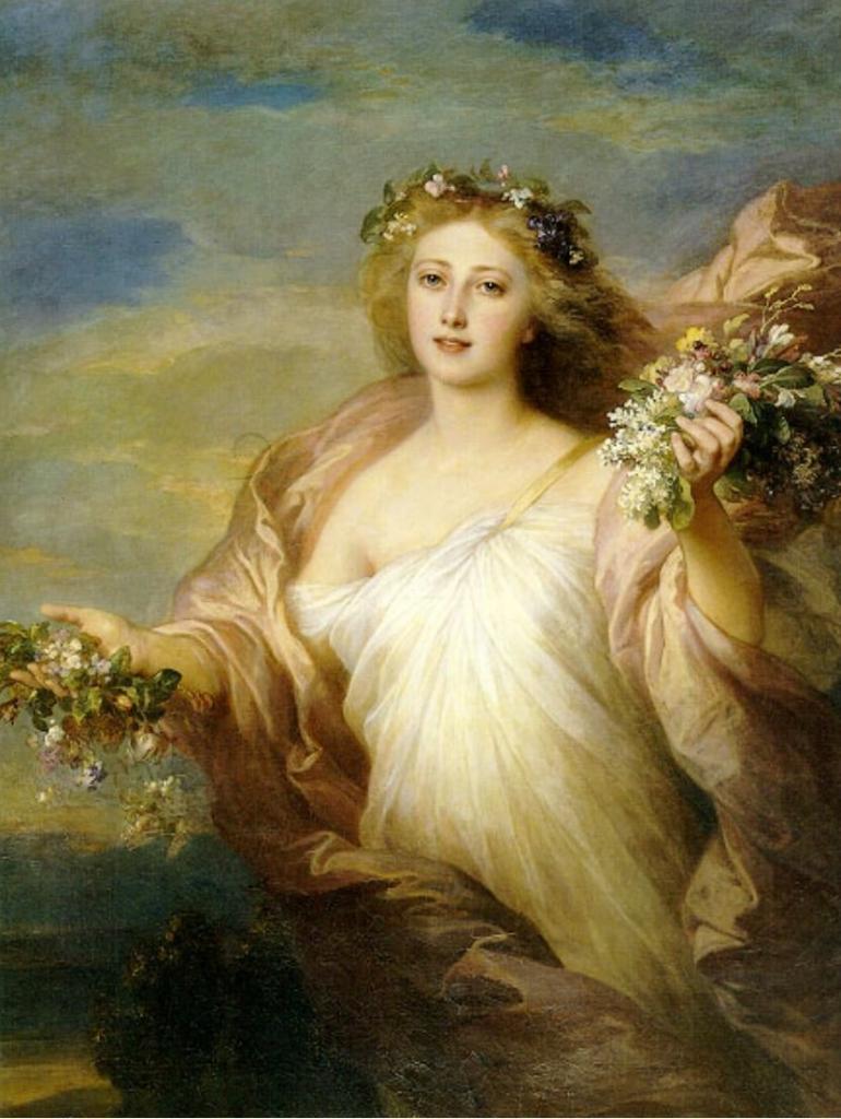 0 0 0 0 a a franz winterhalter the spring 1805 1873