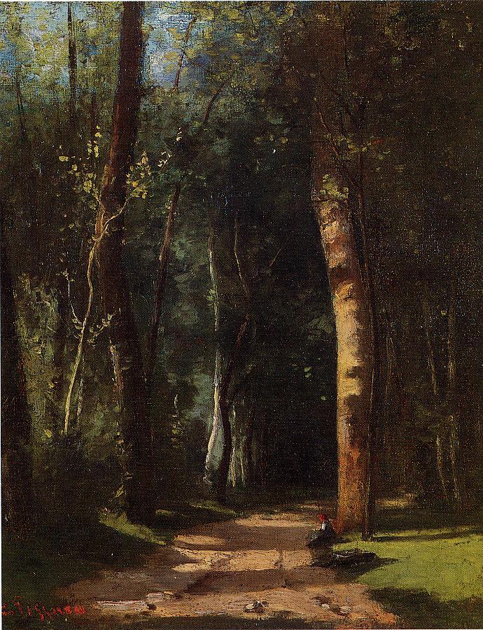 0 0 0 a a b b camille pissarro in the woods