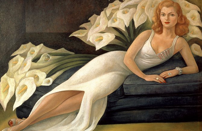 0 0 a a b b  diego rivera portrait of natasha zakolko 1943