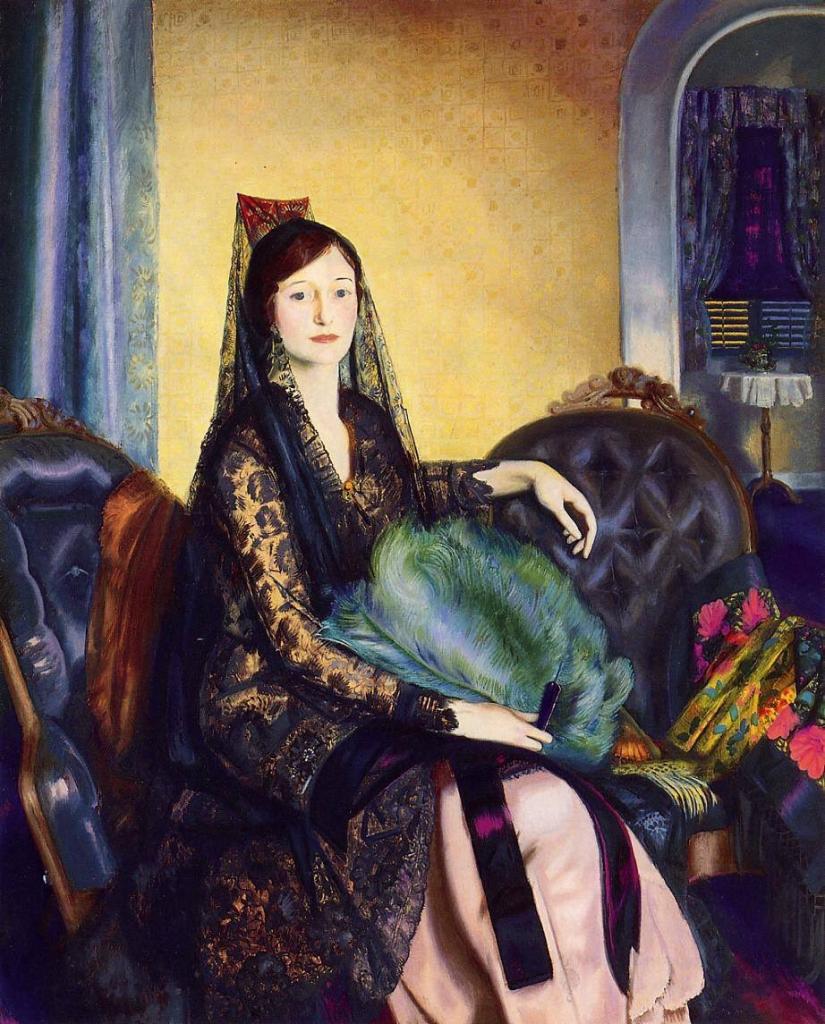 0 0 a a b bellows, george wesley potrait of elisabeth anderson 1924