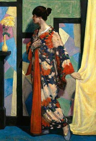 0 0 art mccance, william kimono study 1919