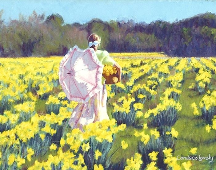 0 0 candace lovely rustling the daffodils