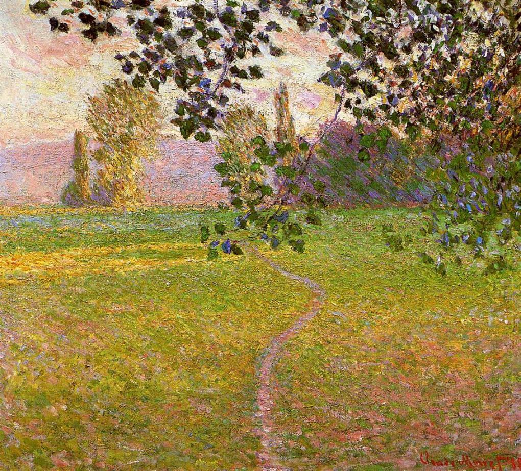 0 0 claude monet morning landscape giverny 1888 oil c