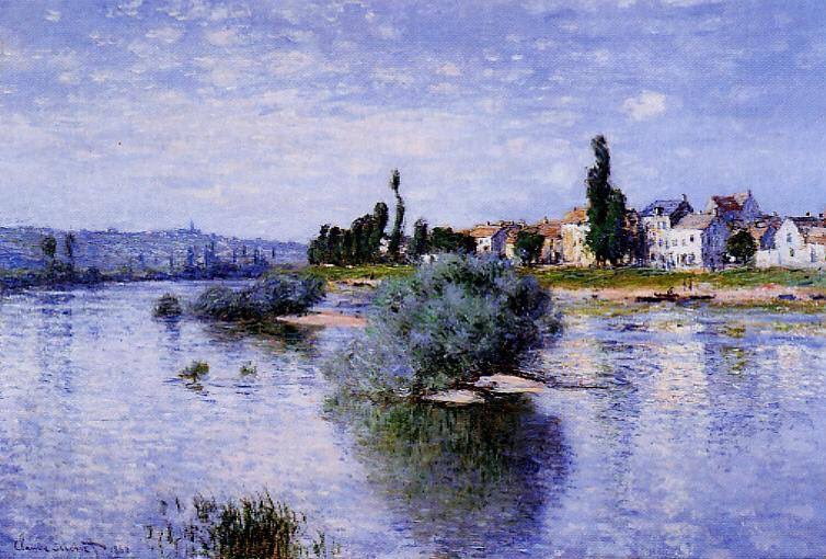 0 0 claude monet the seine at lavacourt