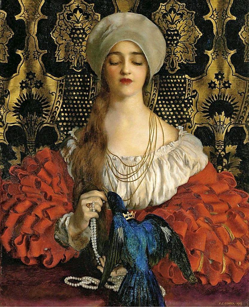 0 0 cowper the blue bird 1918