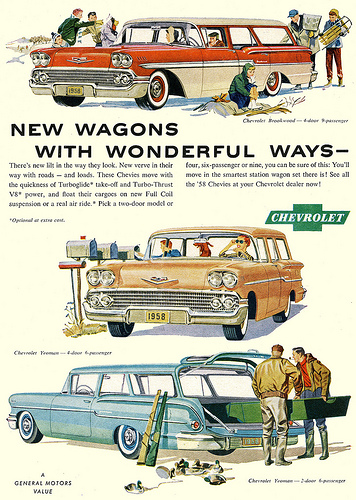 1958 Chevy Wagons