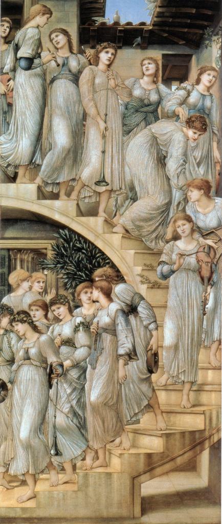 a a a a a a edward burne jones the golden stairs