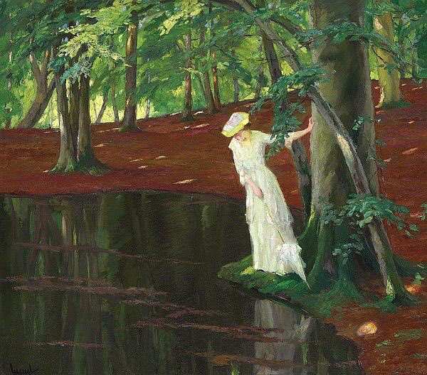 a a a a a art edward cucuel secret of the forest 1910