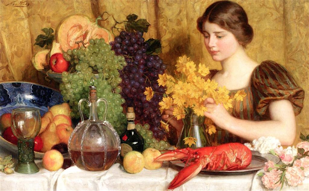a a a a a art nicholaas van der waay la touche finale 1855 1936 oil on c T