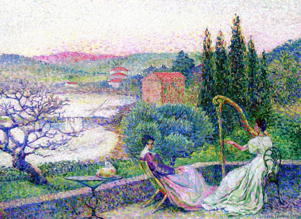 a a a a a art q henri edmond cross terrace
