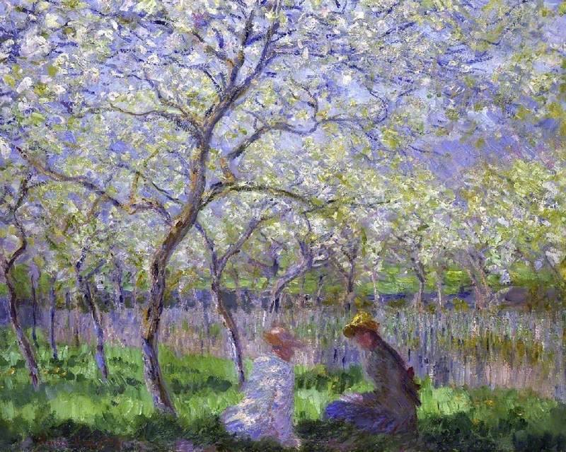 a a a a claude monet le printemps 1886 oil on c oct 25
