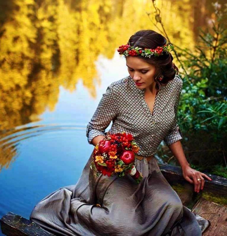 a a a a lady with flowers oct 23