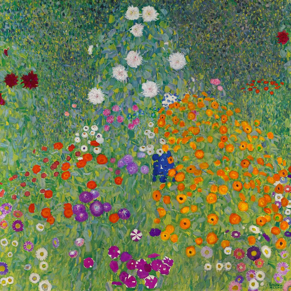 a a a bauergarten gustav klimt 1907 oil on c aug