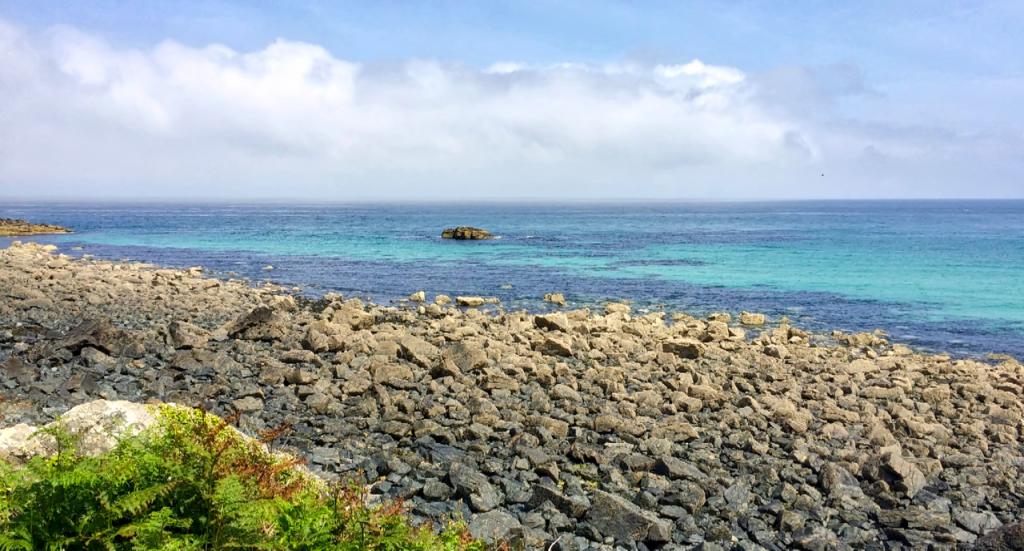 Coast of St. Ives, taken with my iPhone and processed in Aurora HDR.